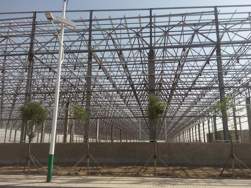 广元汽车工业厂房网架